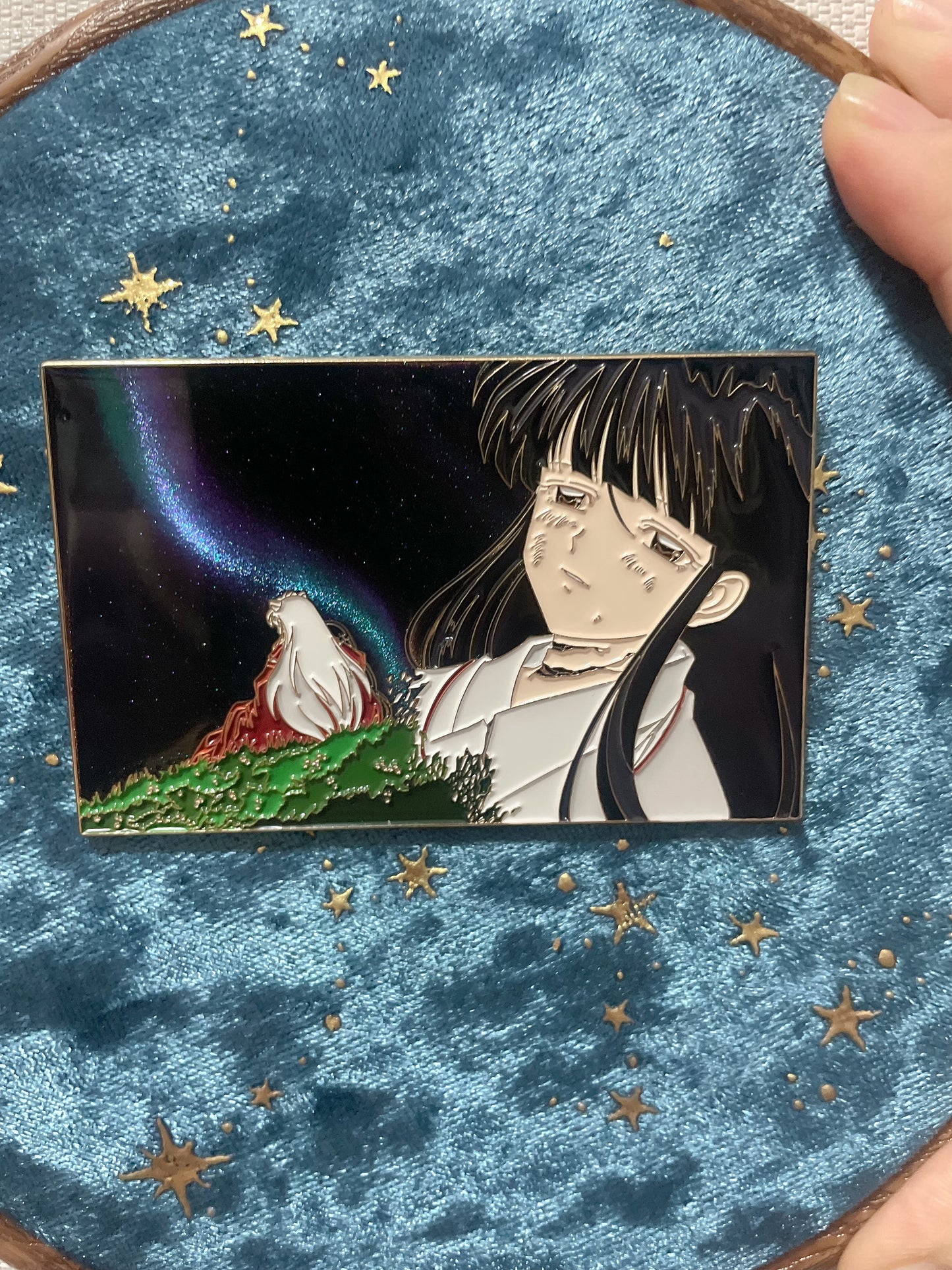 limited edition Kikyo Enamel Pin