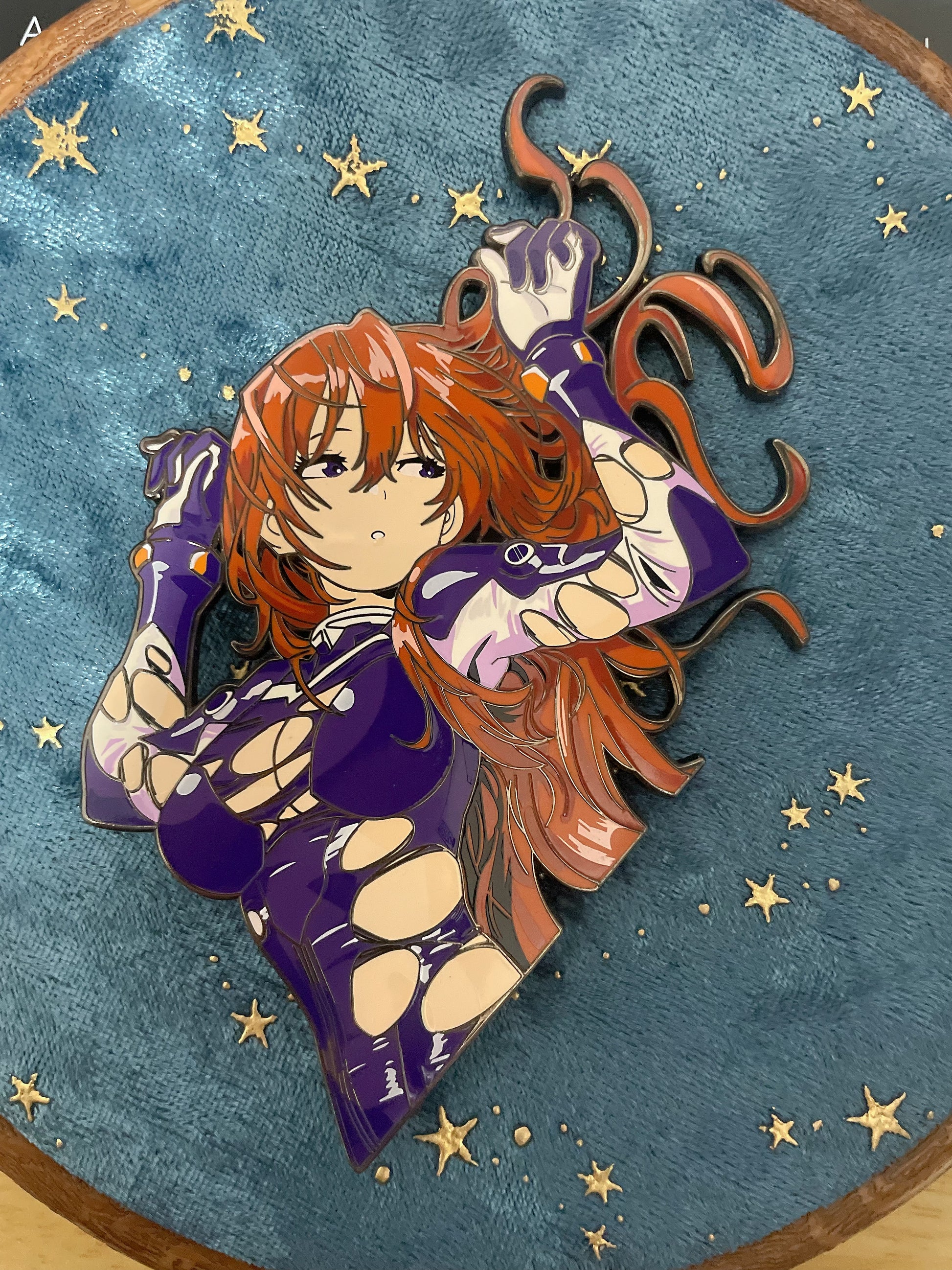 Rei Ayanami & Asuka Langley Enamel Pins