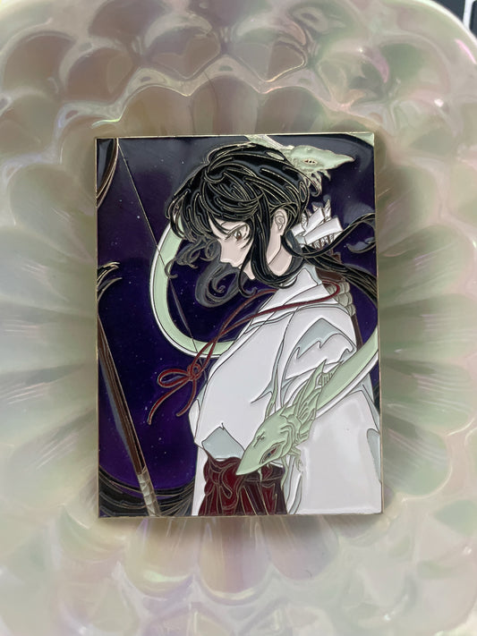 Kikyo Enamel Pin