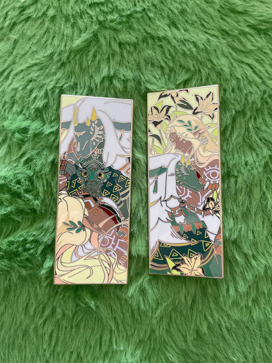 Legend of Zelda soft enamel Pins(2pcs)– Limited Edition Collector's Item