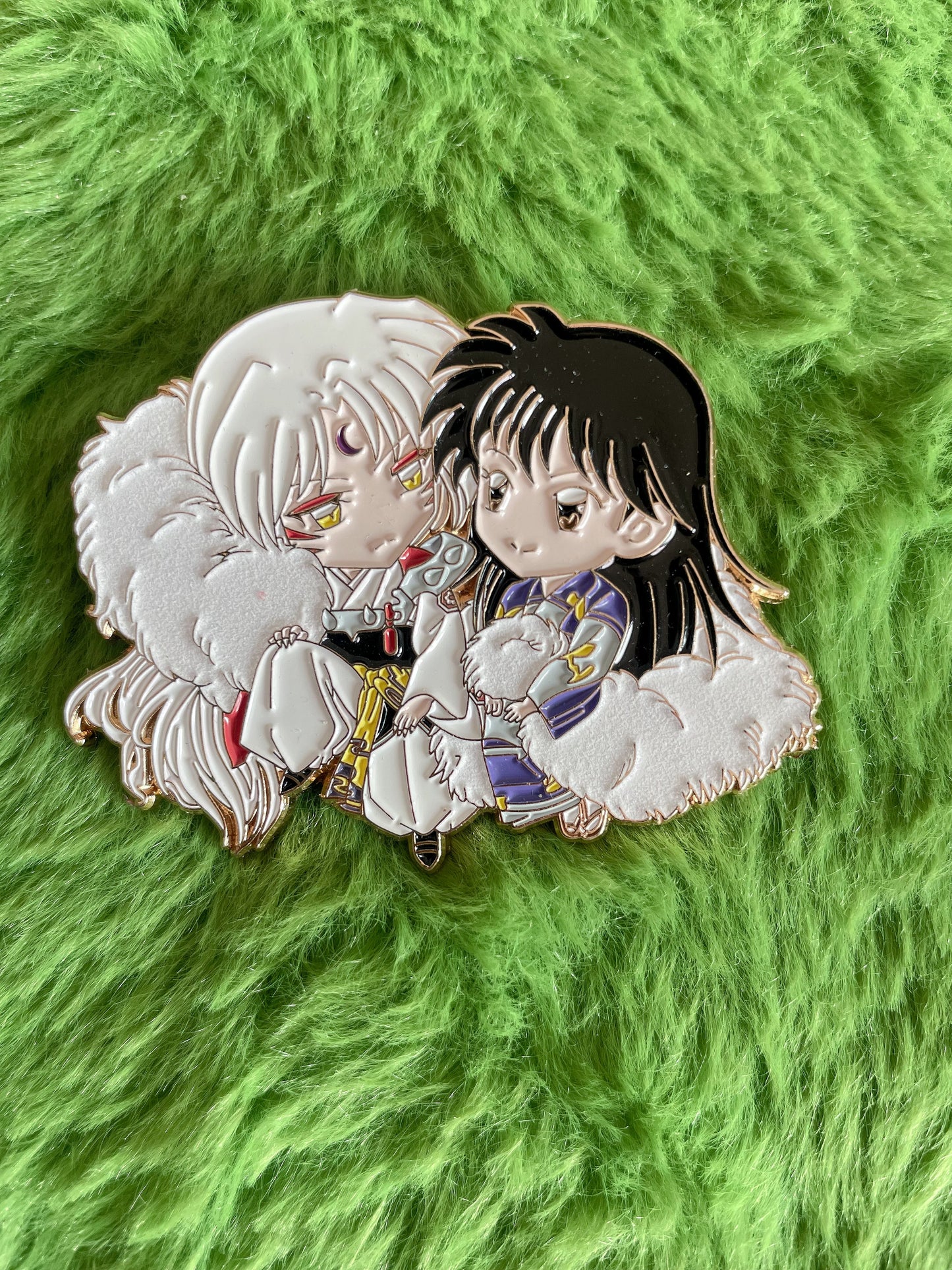Sesshomaru and rin Enamel Pin | Inuyasha Limited Edition Collectible