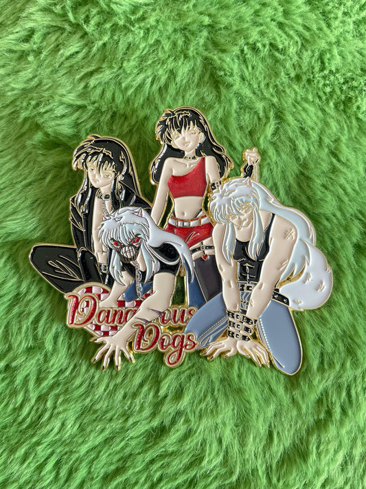 kagome  and inuyasha Enamel Pins– Inuyasha Anime Enamel Pin | Limited Edition Collectible