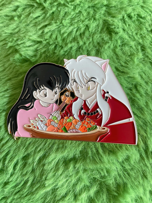 kagome  and inuyasha Enamel Pins– Inuyasha Anime Enamel Pin | Limited Edition Collectible