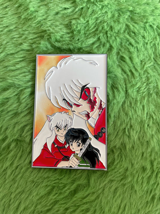 kagome and inuyasha Enamel Pins– Inuyasha Anime Enamel Pin | Limited Edition Collectible