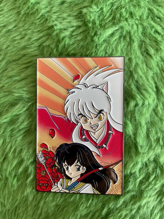 kagome and inuyasha Enamel Pins– Inuyasha Anime Enamel Pin | Limited Edition Collectible