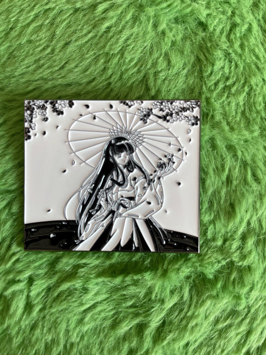 Kikyo Enamel Pins– Inuyasha Anime Enamel Pin | Limited Edition Collectible