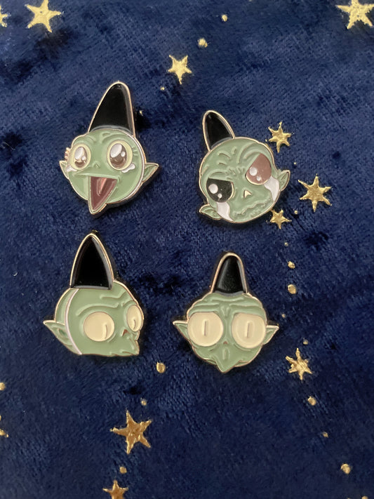 Jaken Enamel Pins(4pcs) – Inuyasha Limited Edition Collectible | Marypins