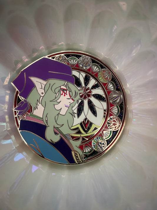 limited edition Mononoke Medicine Seller Hard Enamel Pin