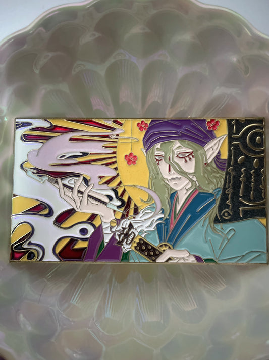 limited edition Mononoke Medicine Seller Hard Enamel Pin