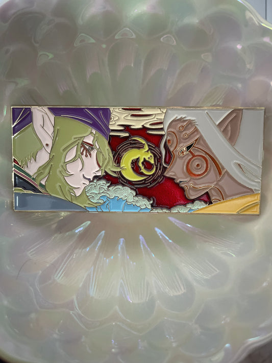 (reserved) limited edition Mononoke Medicine Seller Enamel Pin
