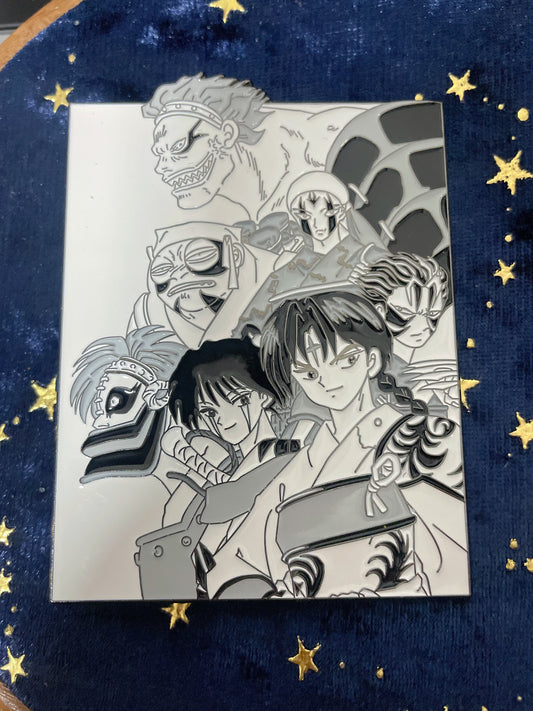Inuyasha  The Band of Seven  Enamel Pin – Rare Limited Edition for Collectors