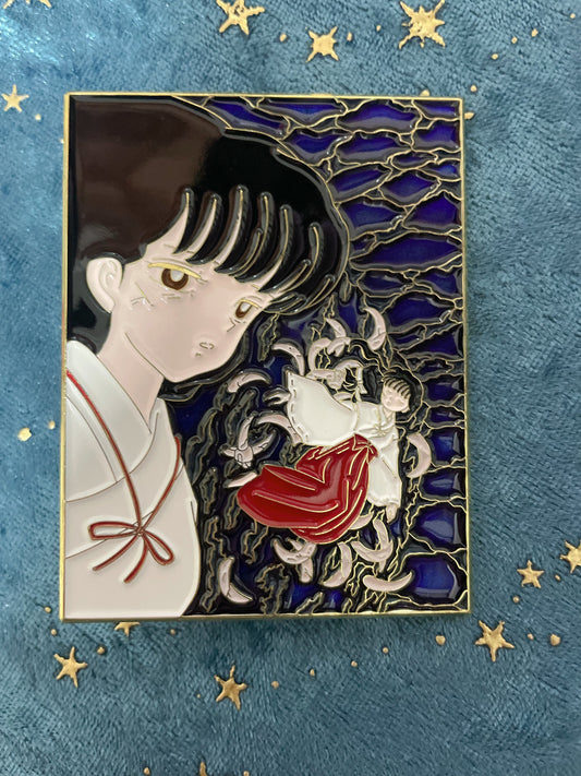 Inuyasha kikyo  Enamel Pin