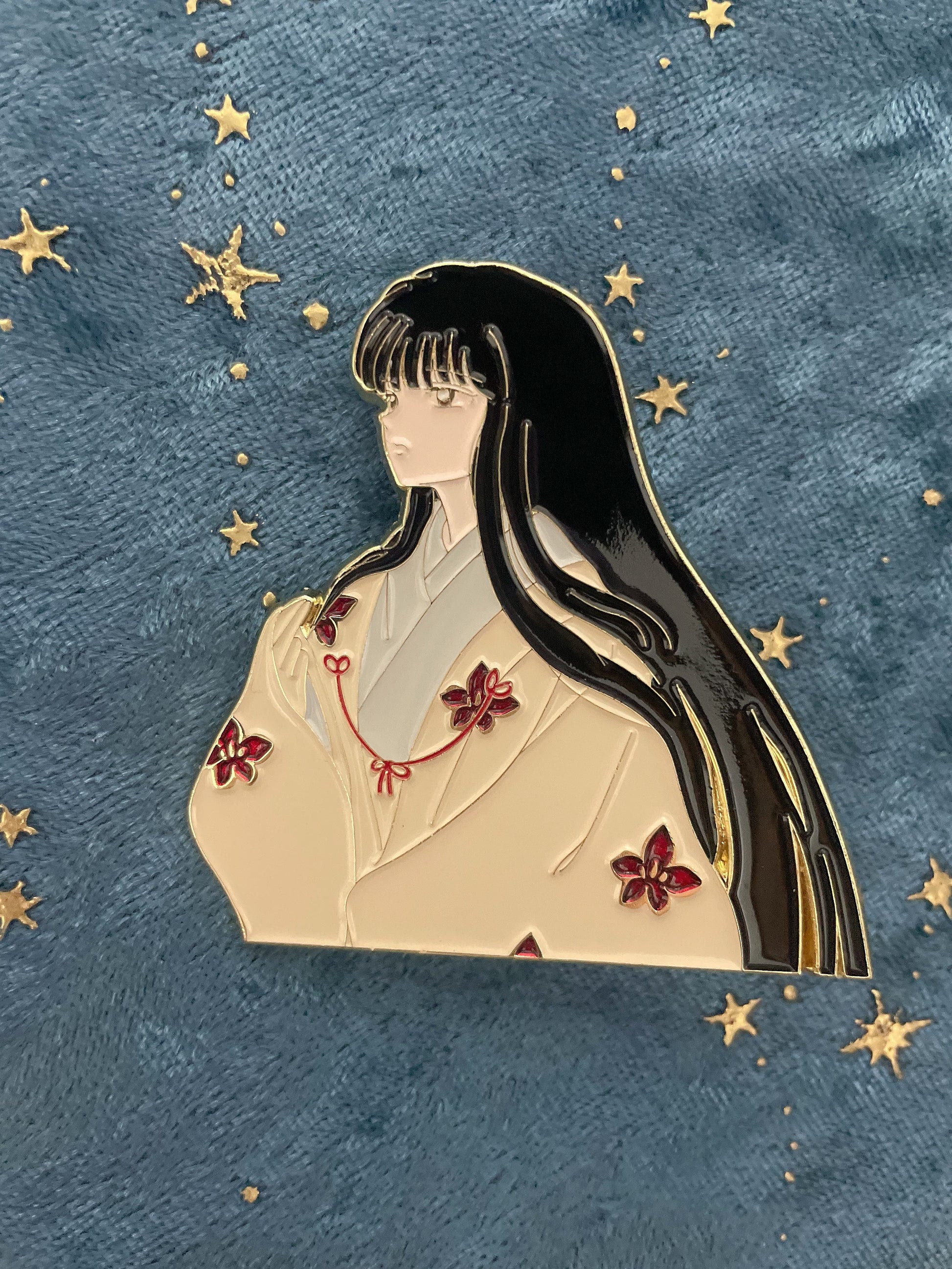 kikyo Enamel Pin