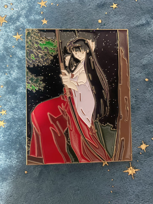 kikyo Enamel Pin