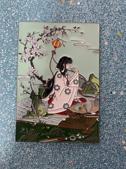 Inuyasha kikyo  Enamel Pin – Rare Limited Edition for Collector