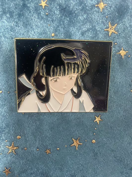 Inuyasha kikyo  Enamel Pin – Rare Limited Edition for Collectors