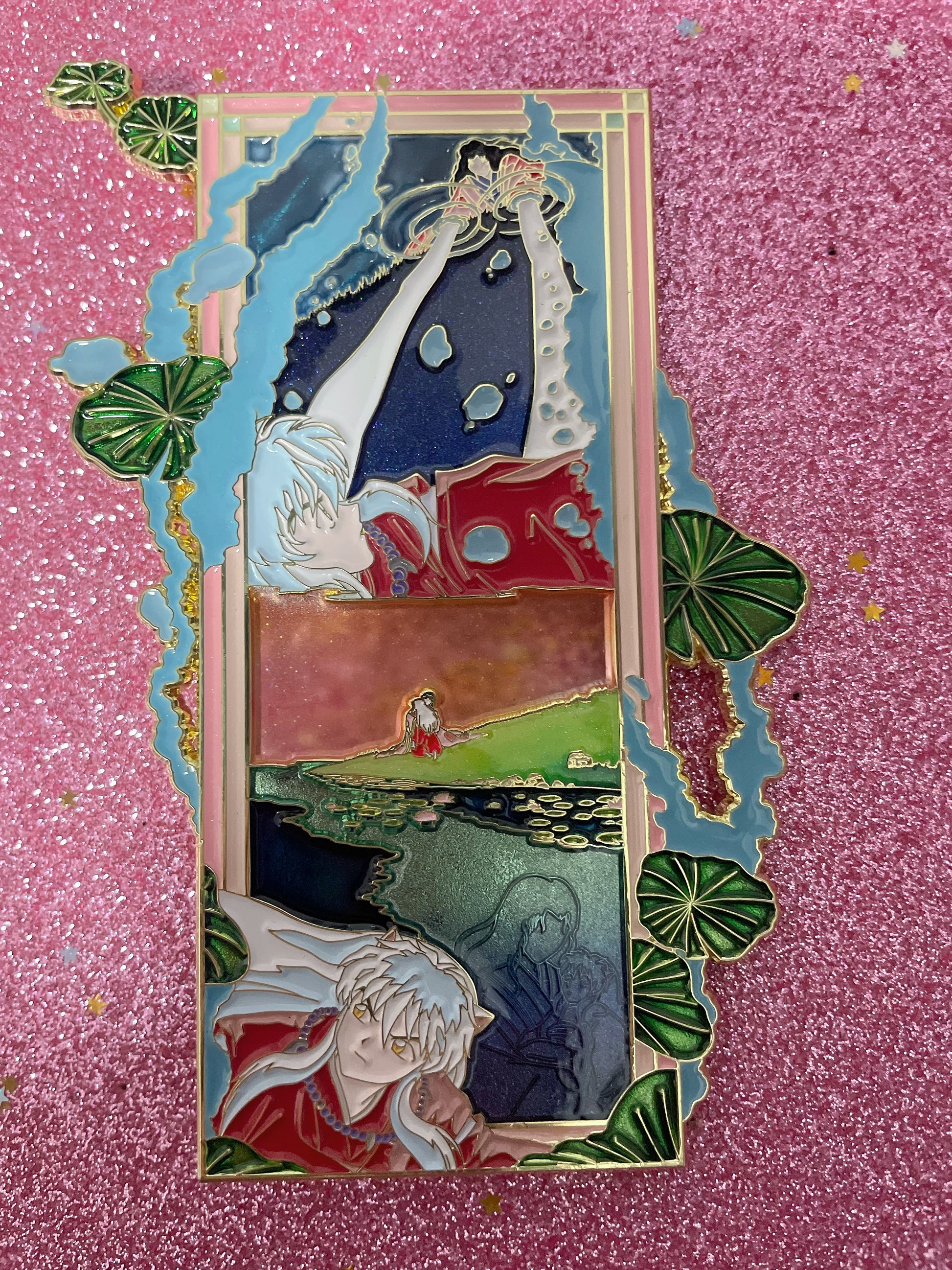 Inuyasha and Izayoi  Enamel Pin