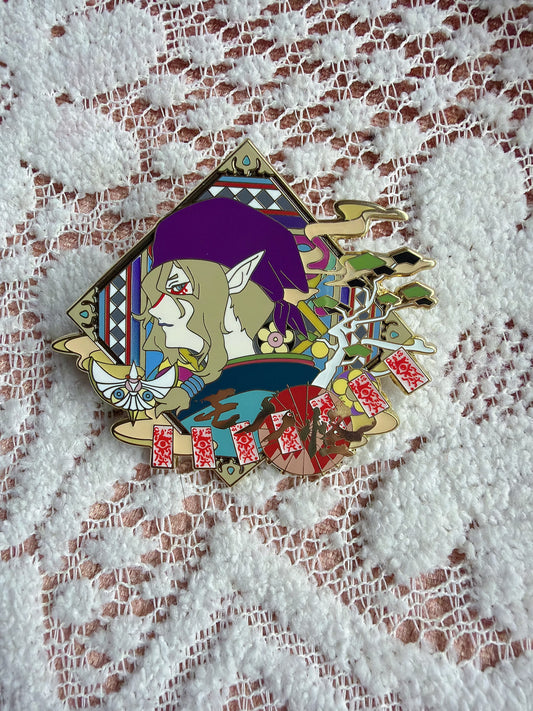 limited edition Mononoke Medicine Seller hard enamel Pin