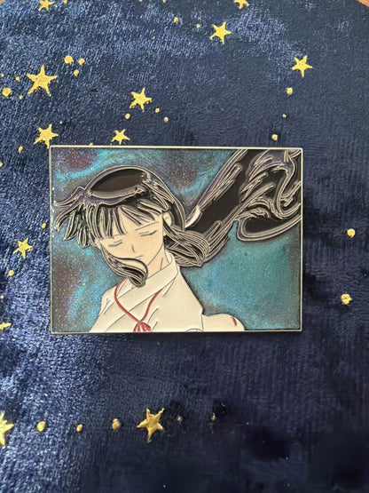 Inuyasha kikyo  Enamel Pin – Rare Limited Edition for Collectors