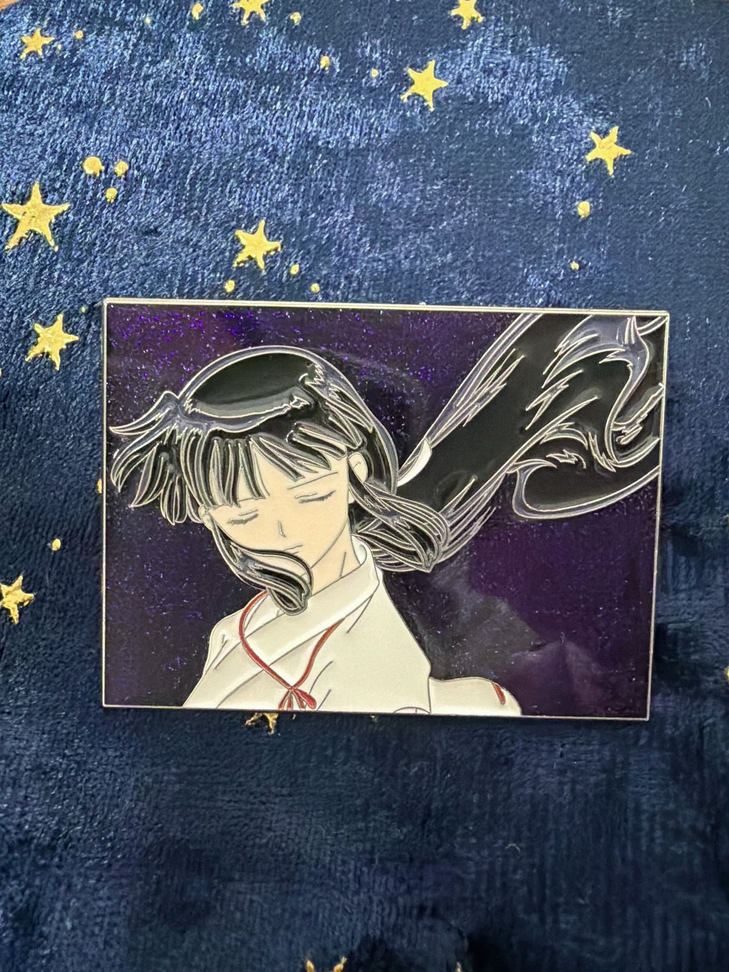 Inuyasha kikyo  Enamel Pin – Rare Limited Edition for Collectors