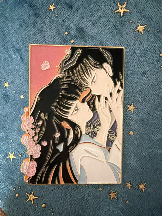 kikyo Enamel Pin– Inuyasha Anime Enamel Pin | Limited Edition Collectible