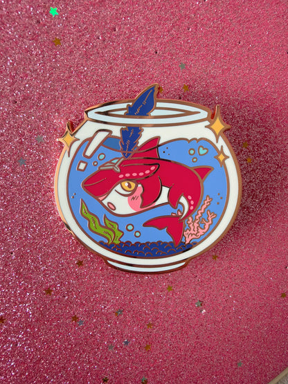 Zelda Sidon Enamel Pin | Zora Prince Collectible Anime Pin
