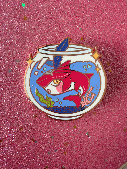 Zelda Sidon Enamel Pin | Zora Prince Collectible Anime Pin