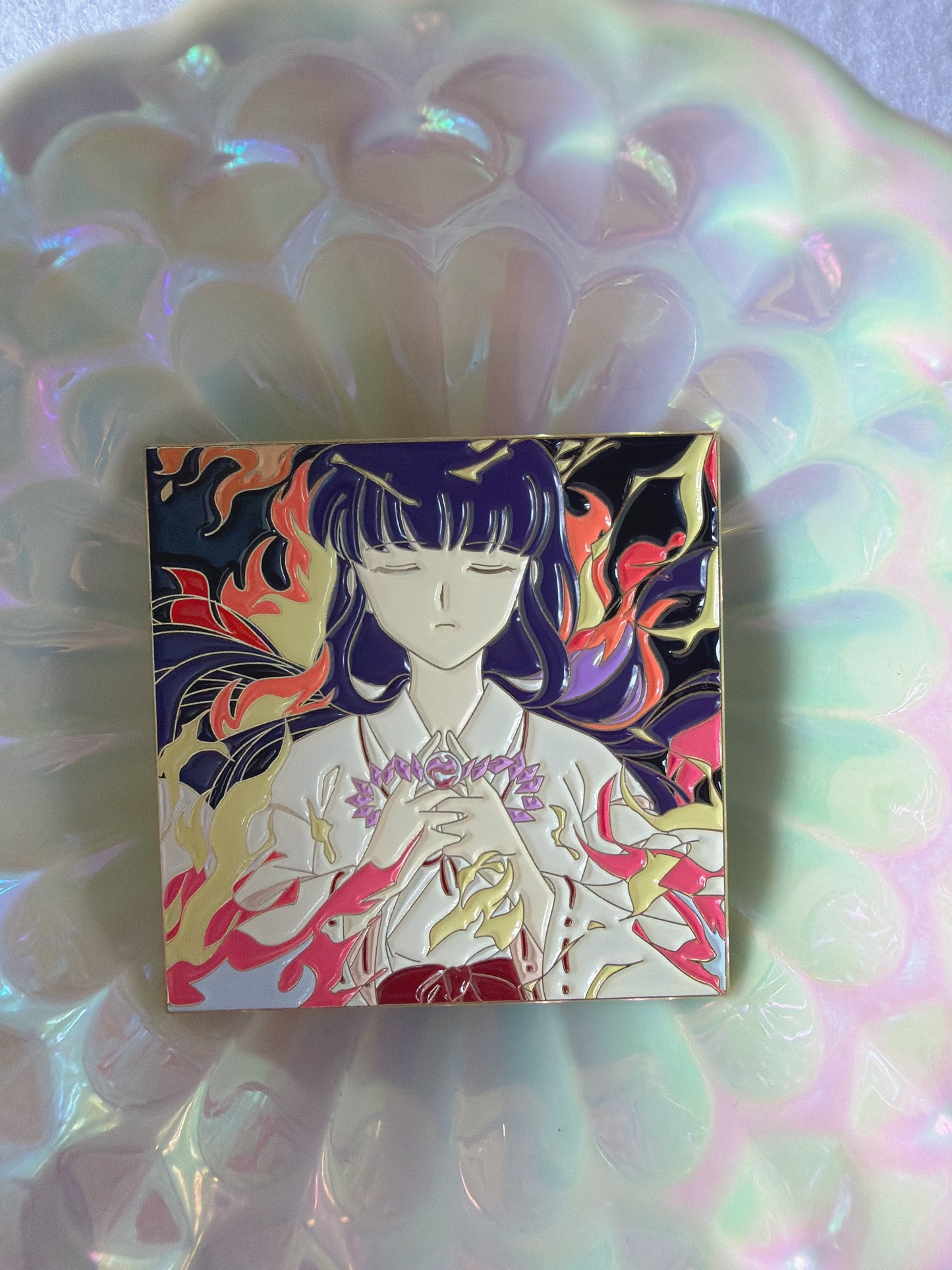 Inuyasha kikyo  Enamel Pin – Rare Limited Edition for Collectors