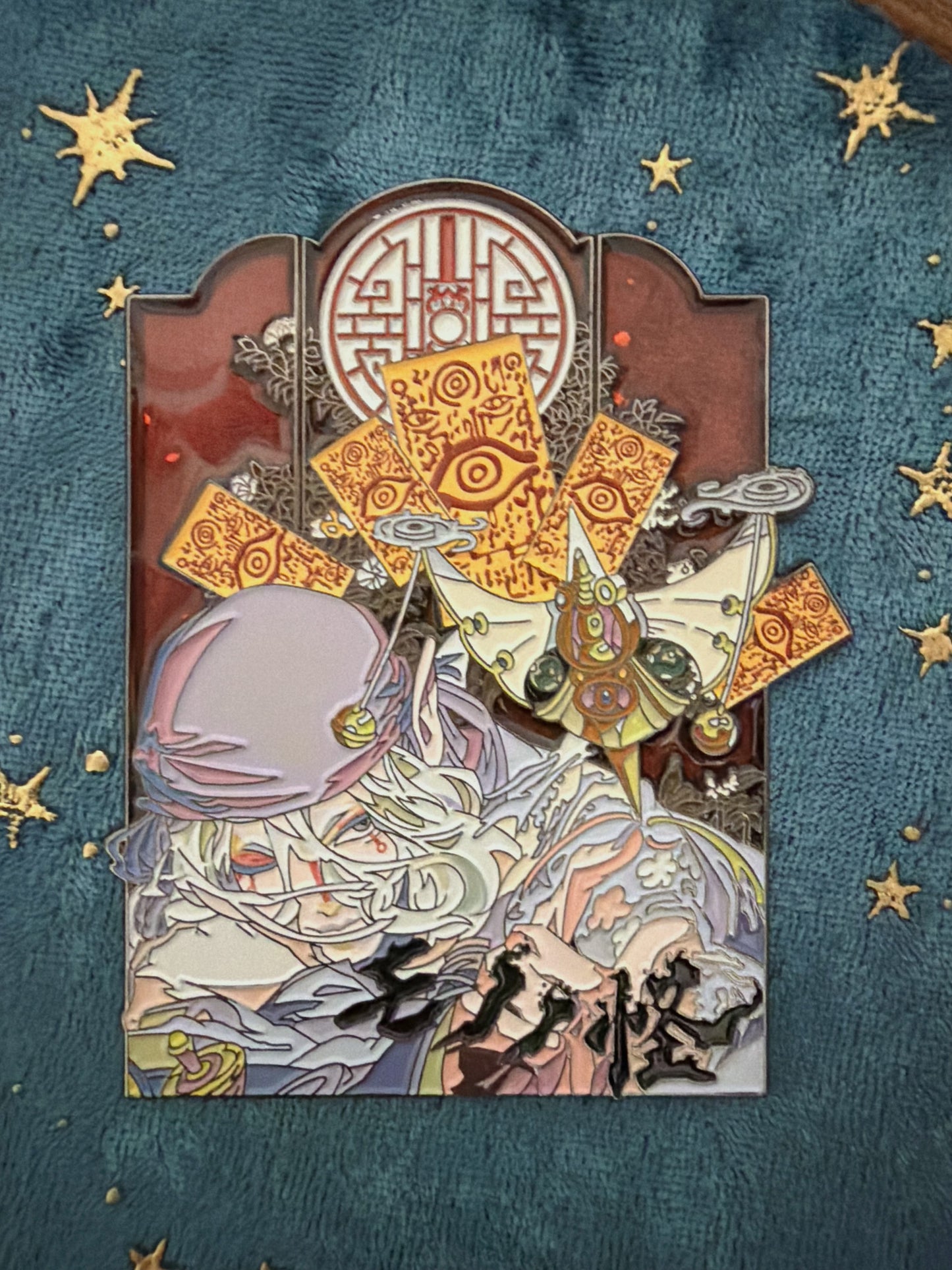 （reserved）Mononoke Medicine Seller Enamel Pin – Limited Edition Anime Collectible
