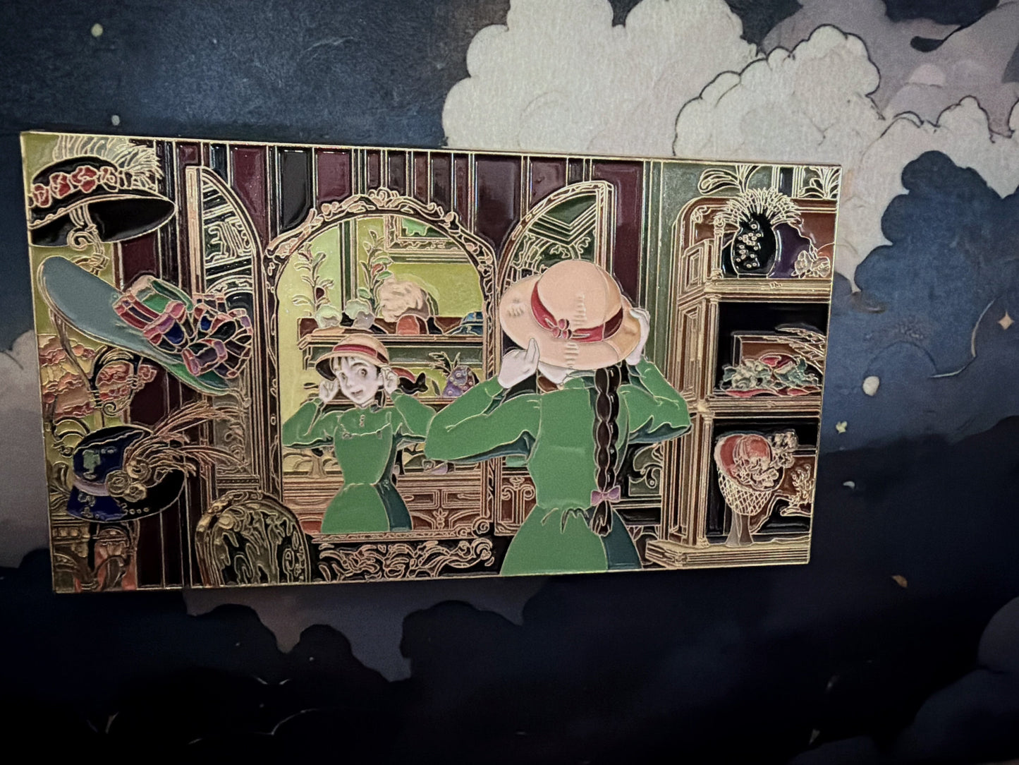 Howl’s Moving Castle soft enamel pin