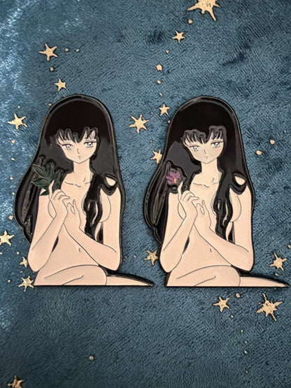 Inuyasha kikyo  Enamel Pins （2pcs）– Rare Limited Edition for Collectors