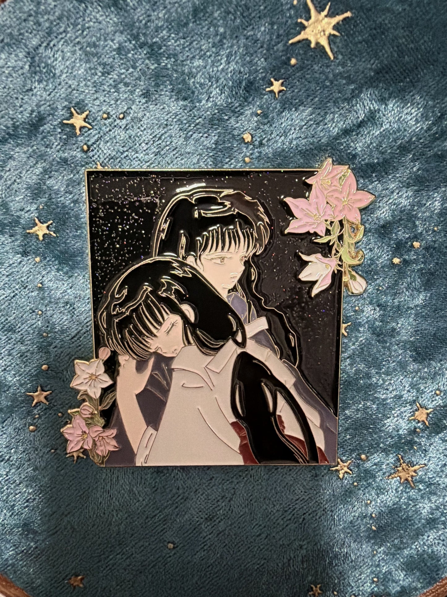 Naraku  and kikyo Enamel Pin | Inuyasha Anime Pin | Limited Fan-Made Collectible