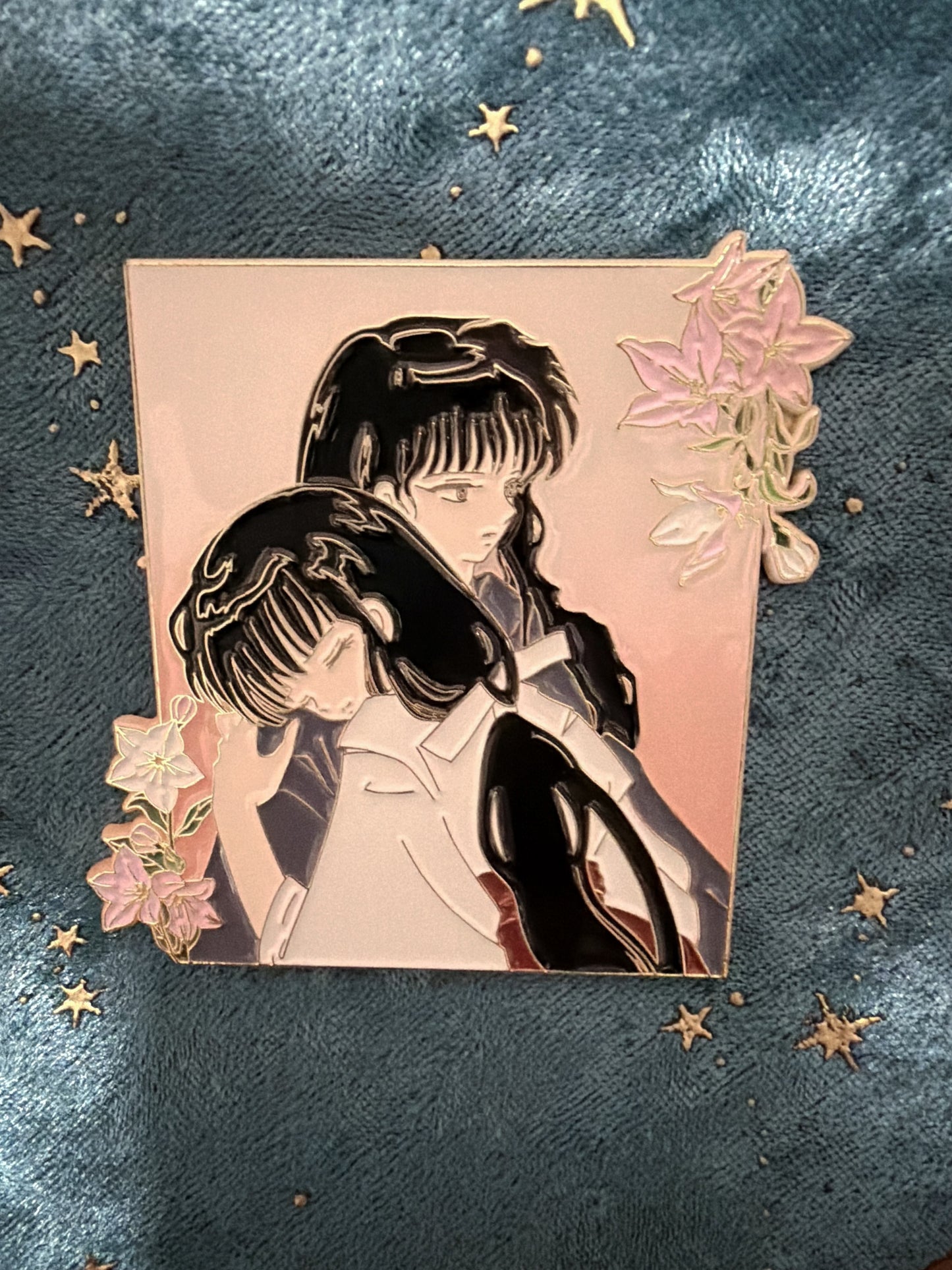Naraku  and kikyo Enamel Pin | Inuyasha Anime Pin | Limited Fan-Made Collectible
