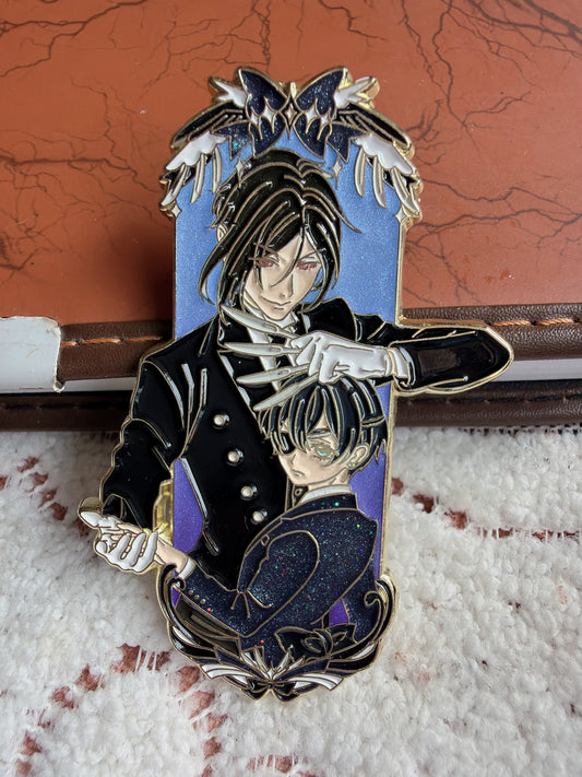 Black Butler enamel pin