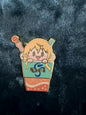 One Piece Enamel Pin – Luffy Zoro Anime Pin