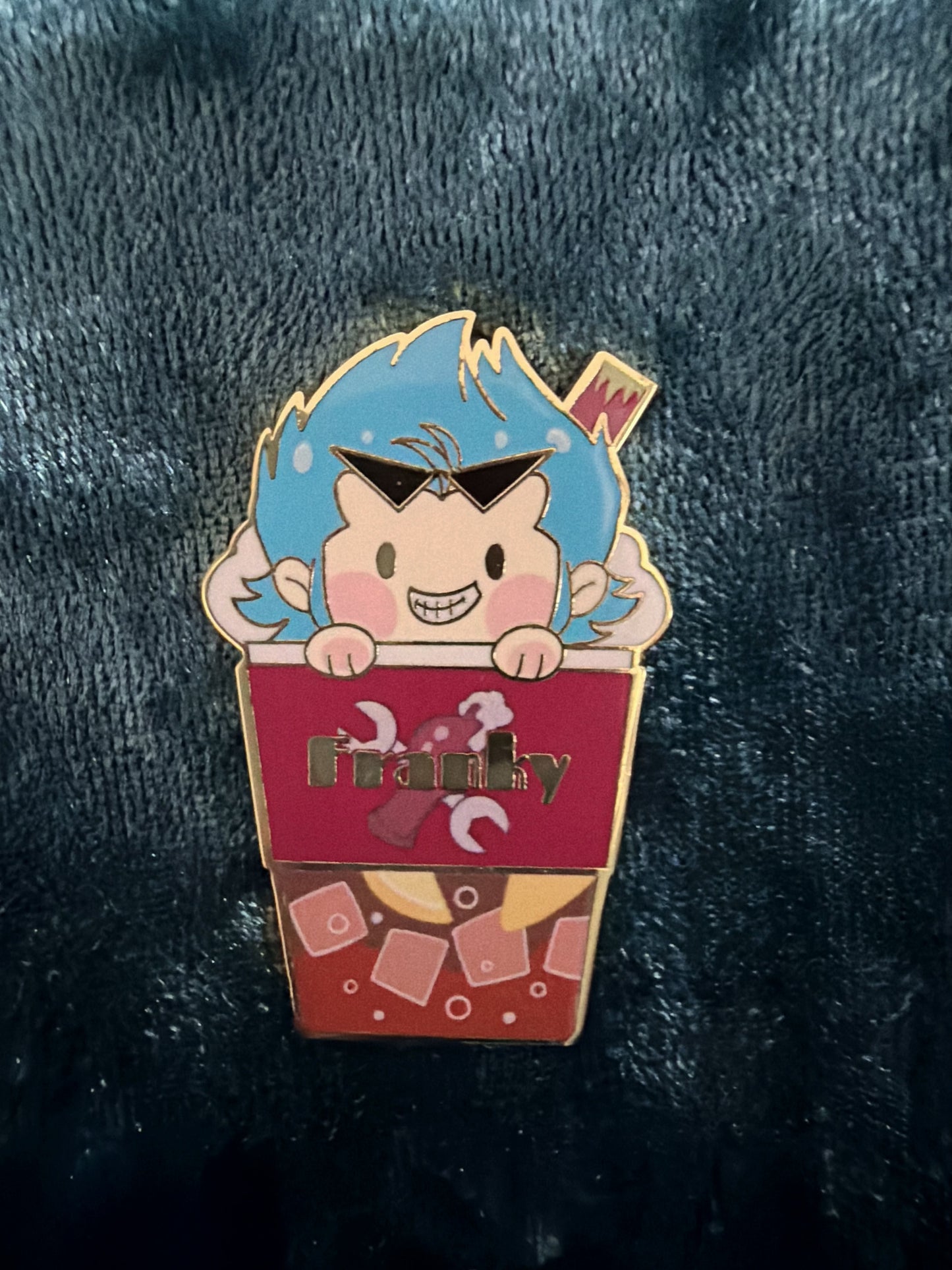 One Piece Enamel Pin – Luffy Zoro Anime Pin