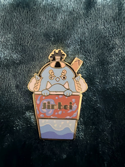 One Piece Enamel Pin – Luffy Zoro Anime Pin