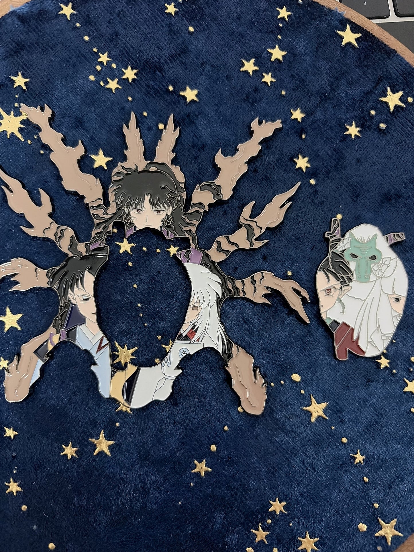 Naraku   Enamel Pins(2pcs) | Inuyasha Anime Pin | Retired design