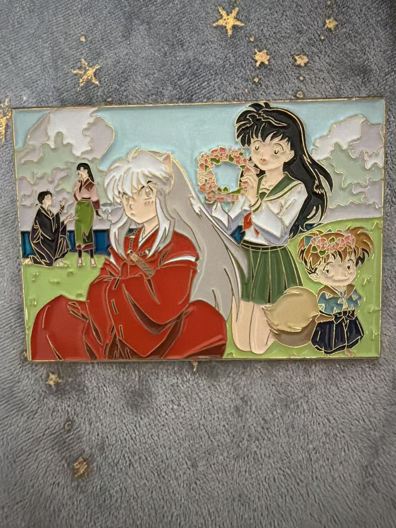 Inuyasha and kagome  Enamel Pin – Rare Limited Edition for Collector