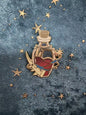 Brand New-Legend of Zelda Potion Bottle hard  enamel Pins