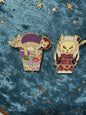 Mononoke Medicine Seller Hard Enamel Pins(2pcs) – Limited Edition Anime Collectible