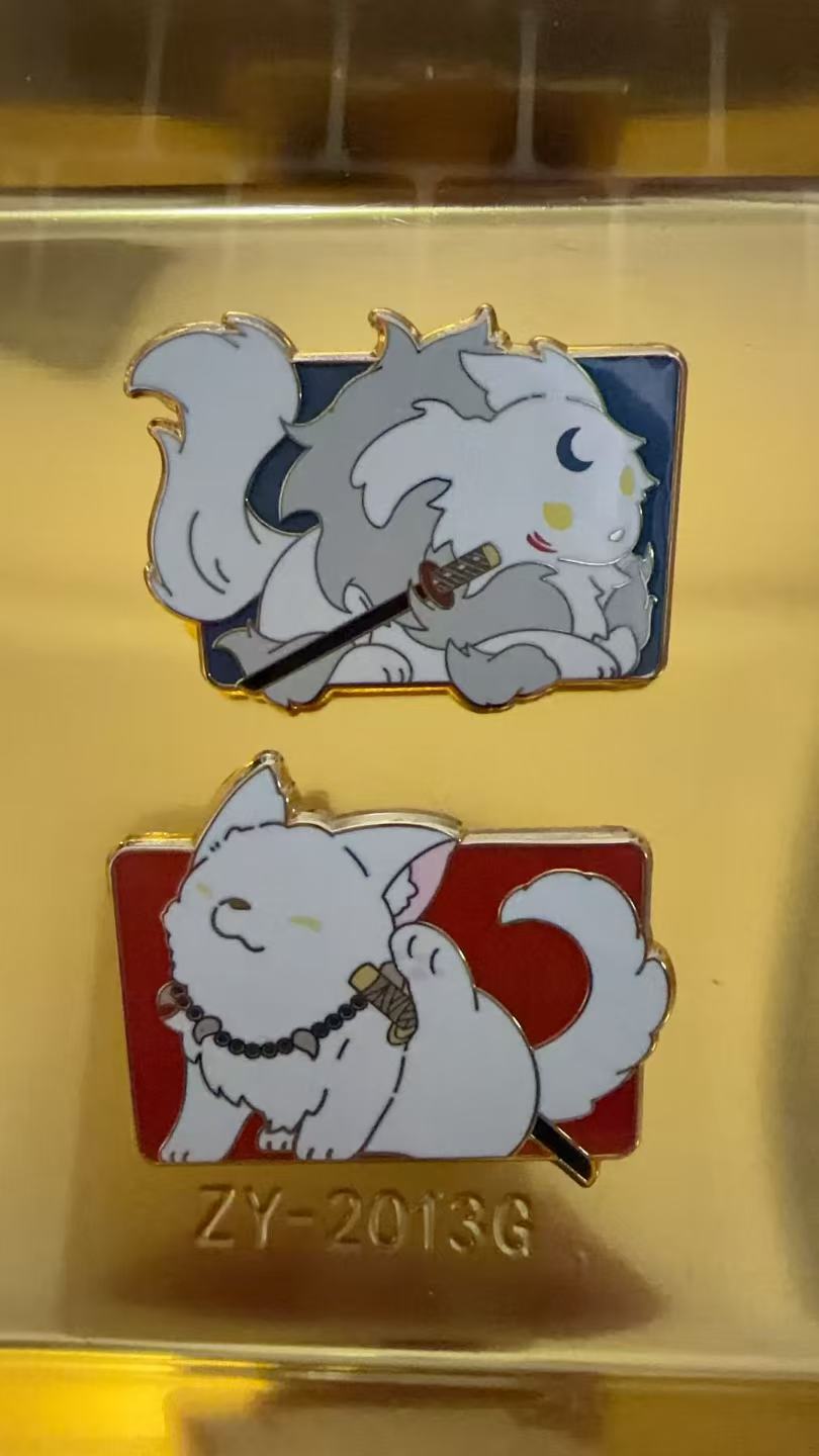 Inuyasha Enamel Pins（2ps）