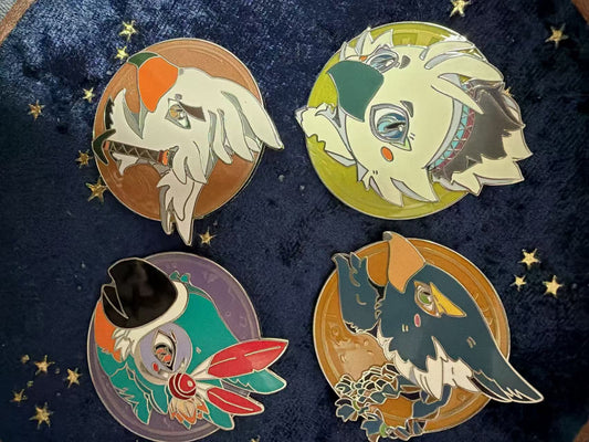 The Legend of Zelda(Rito) pins(4pcs)