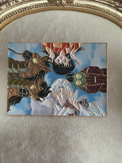 Sesshomaru and Rin soft  enamel Pin – Inuyasha Rare Limited Edition for Collectors