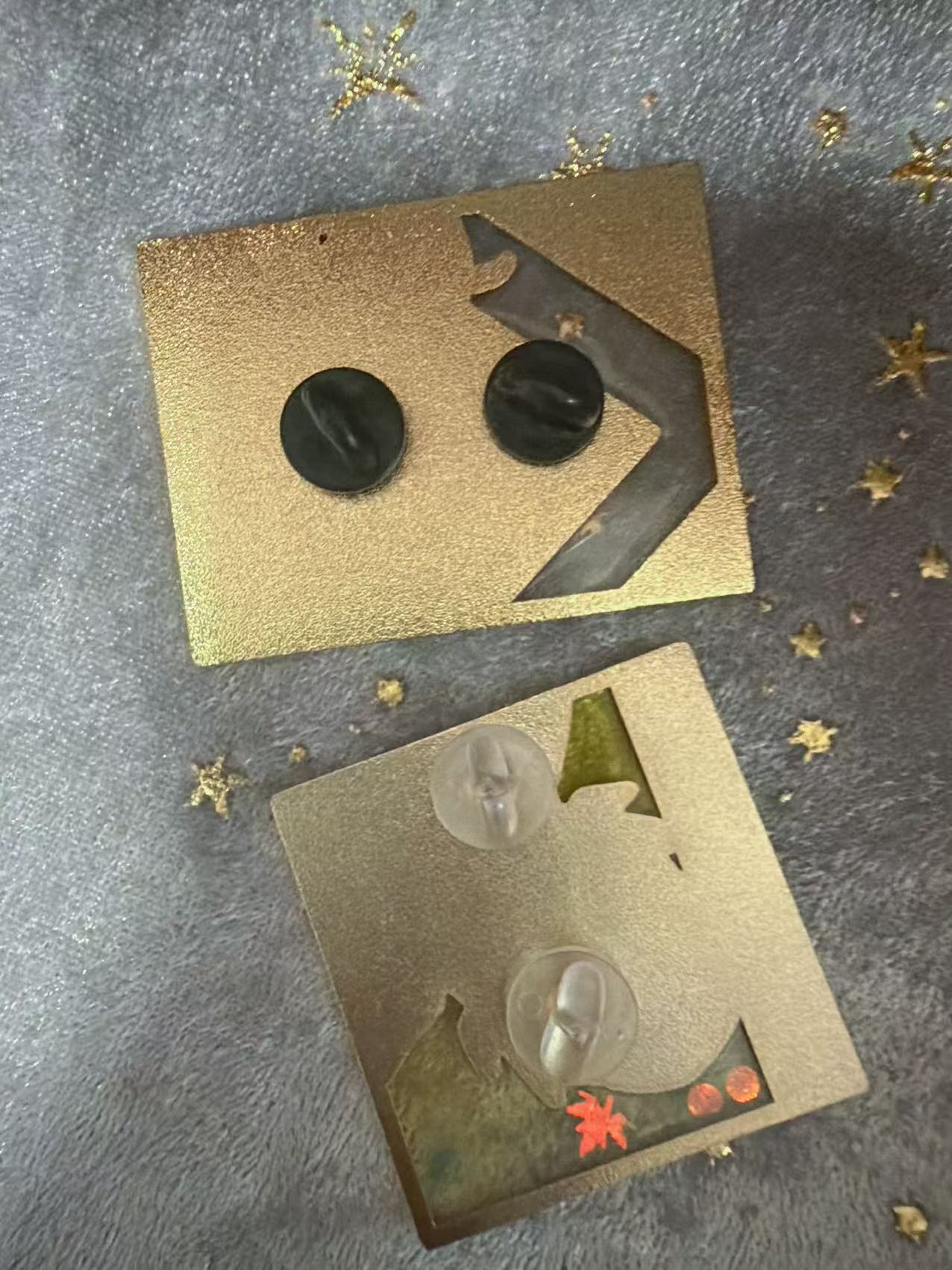 limited edition Mononoke Medicine Seller Hard Enamel Pins(2pcs)