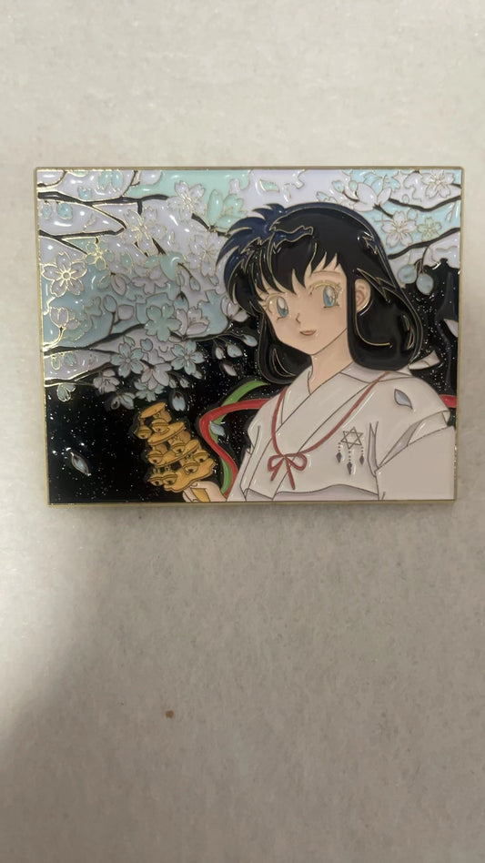 Inuyasha & Kikyo Enamel Pin – Rare Limited Edition for Collectors