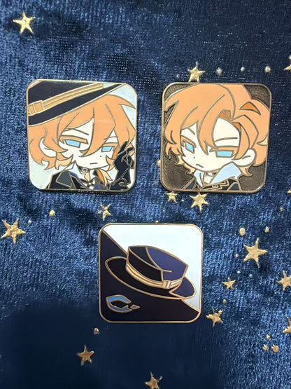 Bungo Stray Dogs pins （3pcs）