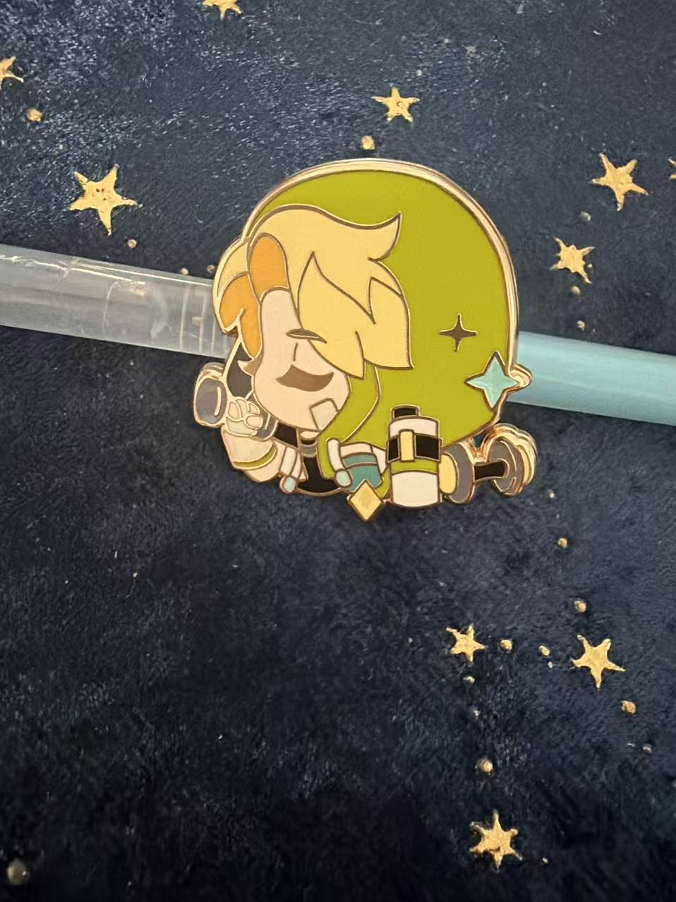 overwatch hard enamel pin