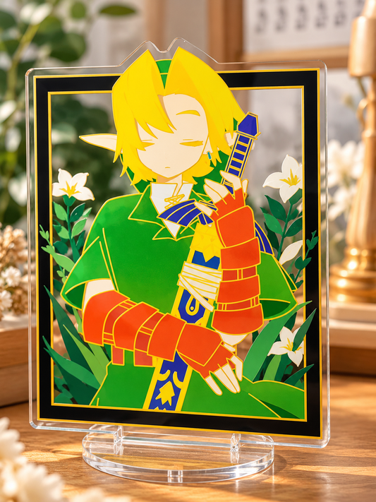 Zelda and link Acrylic Standee