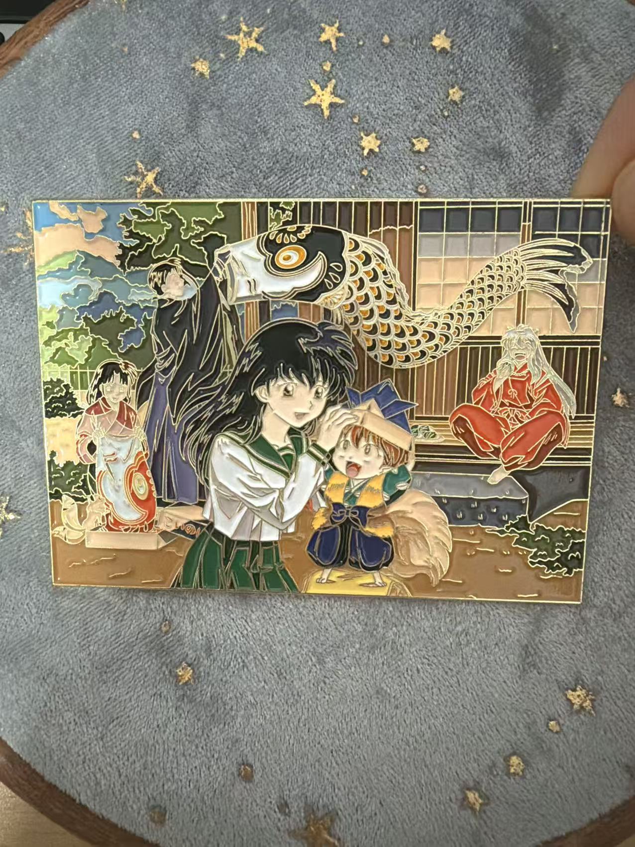 Inuyasha and kikyo  Enamel Pin – Rare Limited Edition for Collector